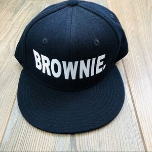 Brownie black baseball cap